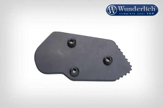 Afbeeldingen van Spike-Kit for the side stand plate diverse BMW modellen - black Wunderlich
