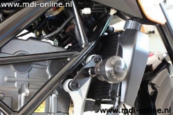 Afbeeldingen van Sliders Evotech Street Defender kit KTM Duke 125 '11- / Duke 390 '13-