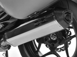 Afbeeldingen van Remus Hexacone EURO3 BMW R1200RT LC - stainless steel Wunderlich