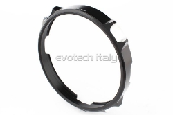 Afbeeldingen van Headlight trim zwart Evotech Ducati Scrambler