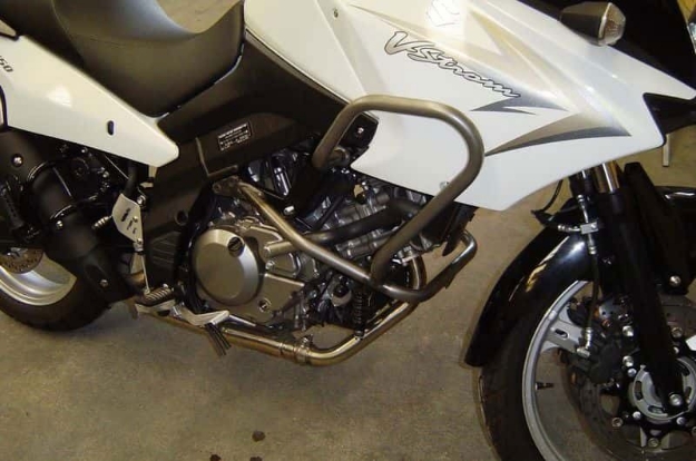 Afbeeldingen van Valbeugel zwart Puig Suzuki DL650 '12-/ DL650XT '15-