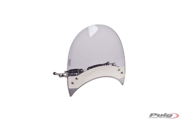 Afbeeldingen van Windscherm model Roadster licht getint Puig