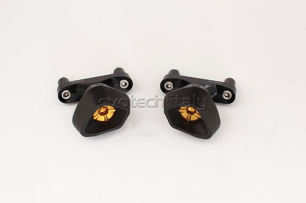 Afbeeldingen van Sliders Evotech Anti-Shock Husqvarna Svartpillen 401