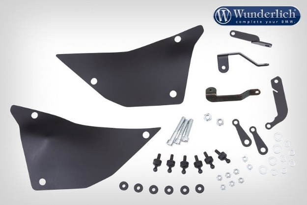 Afbeeldingen van Side cover kit BMW K1600GT/ K1600GTL -'16 - black Wunderlich
