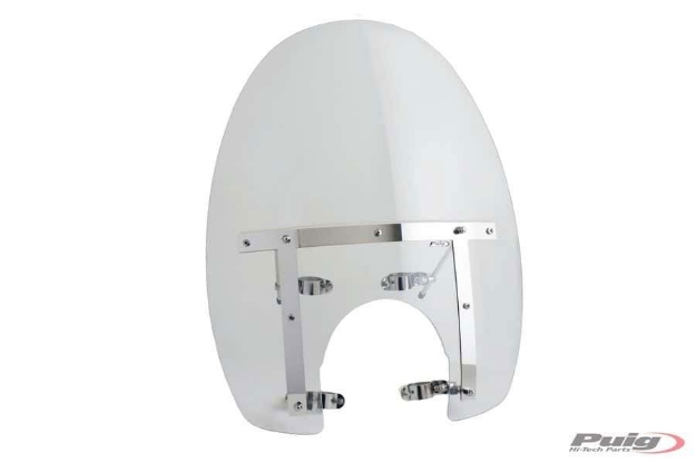 Afbeeldingen van Windscherm model America III Kawasaki VN1600 Classic '03-08 transparant Puig