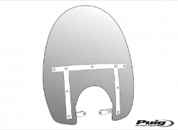 Afbeeldingen van Windscherm model America III Yamaha XVS950/1300 Midnight Star/ Custom transparant Puig