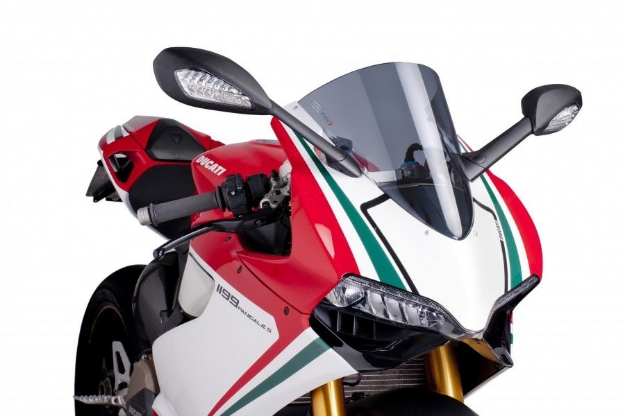 Afbeeldingen van Vervangingsruit Jetstream Ducati 899/1199 Panigale/ Superleggera-donker getint