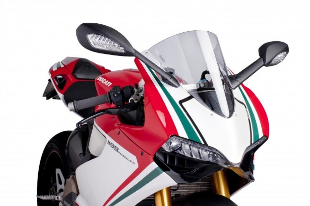Afbeeldingen van Vervangingsruit Jetstream Ducati 899/1199 Panigale/ Superleggera-transparant