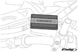 Afbeeldingen van Remvloeistofreservoircover Kawasaki Ninja 400 ’18-