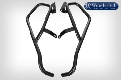 Afbeeldingen van Engine protection bar set BMW K1600B/Grand America/GT/GTL - black Wunderlich