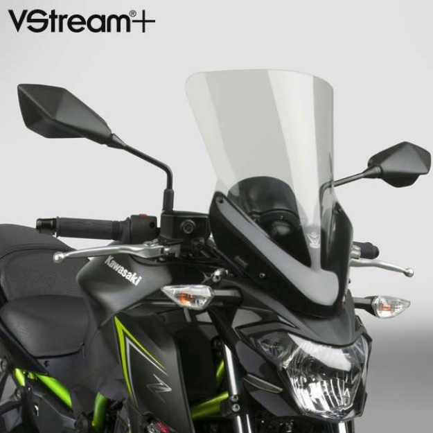 Afbeeldingen van Vervangingsruit sport/tour licht getint National Cycle Kawasaki Z650 '17-19