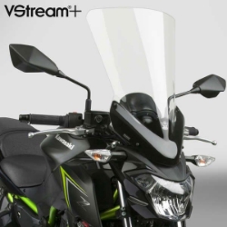 Afbeeldingen van Vervangingsruit touring transparant National Cycle Kawasaki Z650 '17-19