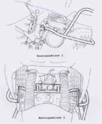 Afbeeldingen van Valbeugel zwart Hepco&Becker voor Honda XRV750 '93-03