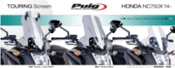 Afbeeldingen van Vervangingsruit touring Puig Honda NC700X '12-13 / NC750X '14-15