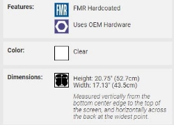 Afbeeldingen van Vervangingsruit National Cycle VStream transparant Suzuki DL650 / DL1000