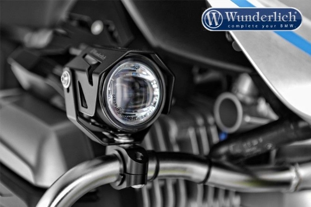 Afbeeldingen van LED additional head light ATON BMW K1600GT/GTL - silver Wunderlich