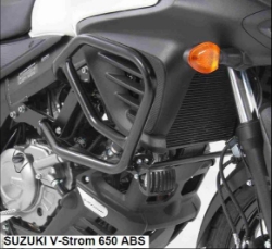 Afbeeldingen van Valbeugel zwart Hepco&Becker voor Suzuki DL650 '12-16