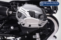 Afbeeldingen van Valve cover & cylinder protectors left + right diverse BMW modellen - silver Wunderlich