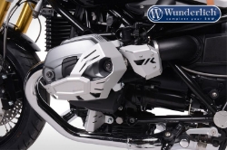 Afbeeldingen van Valve cover & cylinder protectors left + right diverse BMW modellen - silver Wunderlich