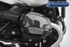 Afbeeldingen van Valve cover & cylinder protectors left + right diverse BMW modellen - black Wunderlich