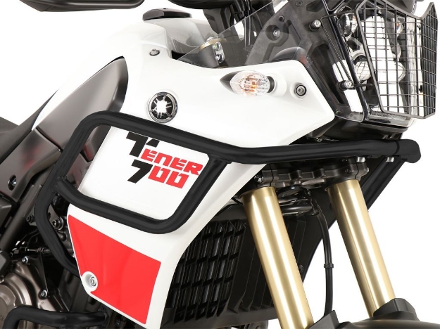 Afbeeldingen van Valbeugel boven (tank guard) zwart Hepco&Becker Yamaha XT700Z Tenere '19-
