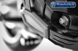 Afbeeldingen van Valve cover & cylinder protectors left + right diverse BMW modellen - black Wunderlich