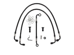 Afbeeldingen van Brake line kit for top yoke conversion without ABS BMW S1000RR -'11 - Wunderlich