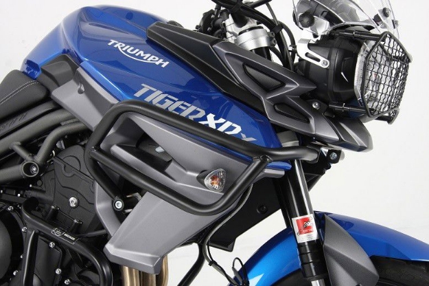 Afbeeldingen van Valbeugel zwart boven (tank) Triumph TIGER 800 XR / XRX '15-17