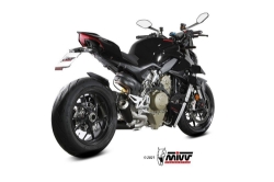 Afbeeldingen van MIVV X-M1 Black RVS Ducati Streetfighter V4 '20-22