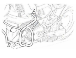Afbeeldingen van Valbeugel chroom Hepco&Becker BMW R850C '00-04 / 1200C '97-04