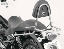 Afbeeldingen van Sissybar zonder rekje Hepco&Becker chroom Moto Guzzi Nevada 750 Anniversario '10-'11