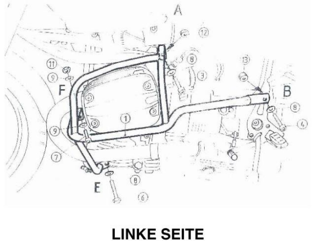 Afbeeldingen van Valbeugel chroom Hepco&Becker BMW R850R '03-06 / R1150R '00-06