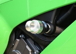 Afbeeldingen van Aluminium bevestiging plugs (set) voor Evotech sliders