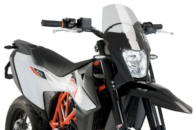 Afbeeldingen van Vervangingsruit naked bike Sport Puig KTM 690 Enduro R '19- -licht getint