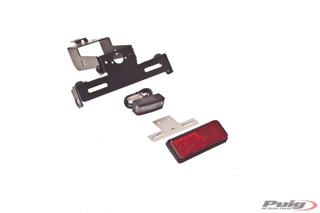 Afbeeldingen van Kentekenplaathouder Puig Kawasaki ER-6N / ER-6F '12-'16