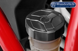 Afbeeldingen van Brake reservoir aluminum cover rear diverse BMW modellen - titanium Wunderlich