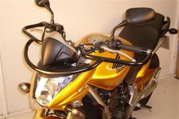 Afbeeldingen van Valbeugel voorzijde zwart Hepco&Becker Honda CB600F '07-10
