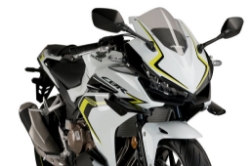 Afbeeldingen van Side Spoiler Downforce van Puig voor de Honda CBR500R - zwart