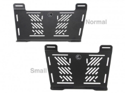 Afbeeldingen van Topdrager/sport zwart Hepco&Becker rack verbreder 'SMALL'