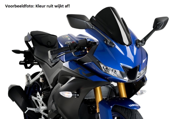 Afbeeldingen van Vervangingsruit Z-Racing Puig Yamaha YZF-R125 '20- -carbon look