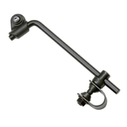 Afbeeldingen van Windscherm Deflector Screen transparant National Cycle met U-clamp bevestiging