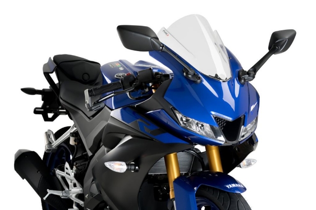 Afbeeldingen van Vervangingsruit Z-Racing Puig Yamaha YZF-R125 '20- -transparant