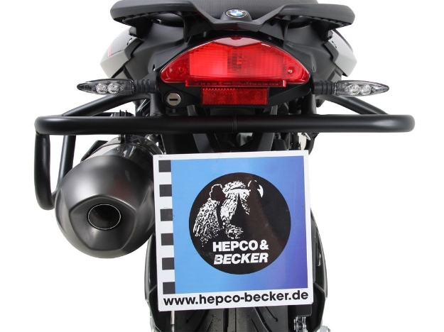 Afbeeldingen van Valbeugel achterzijde zwart Hepco&Becker BMW F800R '15