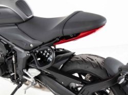 Afbeeldingen van Valbeugel achterzijde zwart Hepco&Becker Triumph Trident 660 '21-24