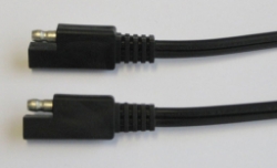 Afbeeldingen van Verlengkabel met snelsuiting 2 meter voor o.a. Baas lader