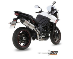 Afbeeldingen van MIVV Oval carbon demper met carbon cap Triumph Tiger 1050 Sport '13-