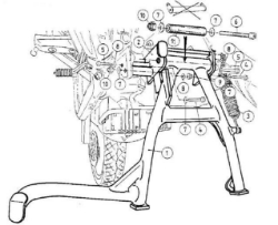 Afbeeldingen van Middenbok Hepco&Becker Moto Guzzi BREVA 750 '03-13 / NEVADA CLASSIC 750 '04-09