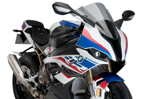 Afbeeldingen van Side Spoiler Downforce van Puig voor de BMW S1000RR '19- -rood