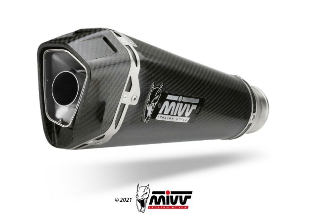 Afbeeldingen van MIVV Delta Race Carbon demper Triumph Speed Triple R / S / RS '18-20