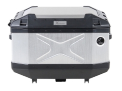 Afbeeldingen van Topkoffer TC45 Xplorer zilver Hepco&Becker